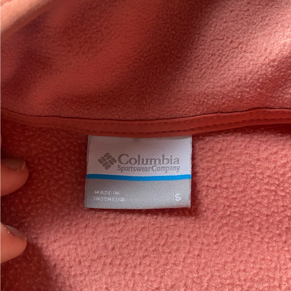 Columbia Pink Benton Springs Pullover, Size Small - Picture 3 of 4